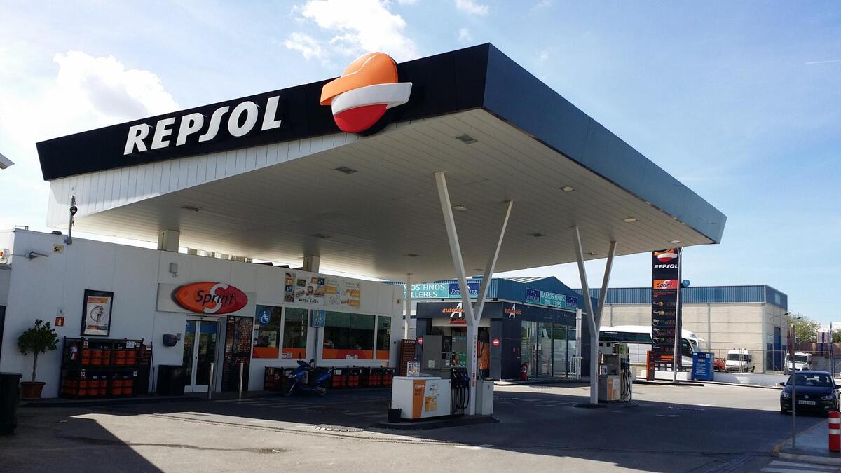 Gasolinera de Repsol