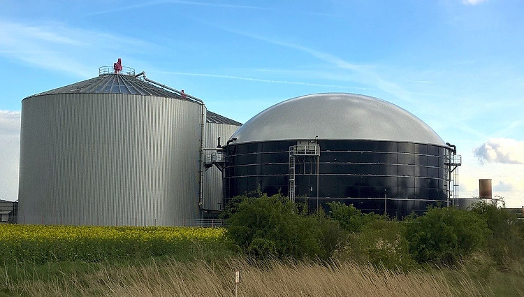 Depósito de biogas