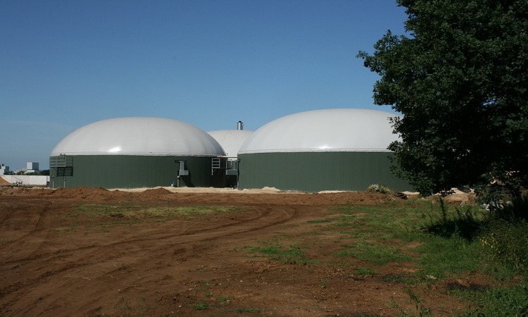 Depósito de biogas