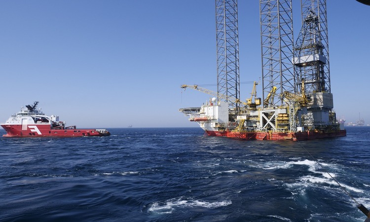 Industria del petróleo marina
