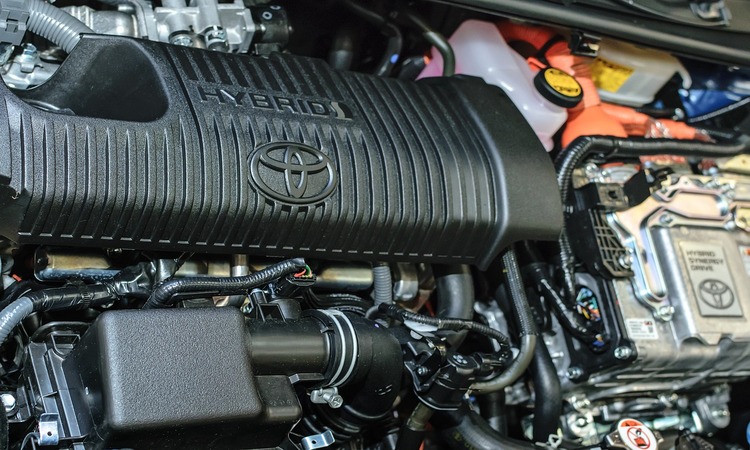 Motor de vehículo híbrido