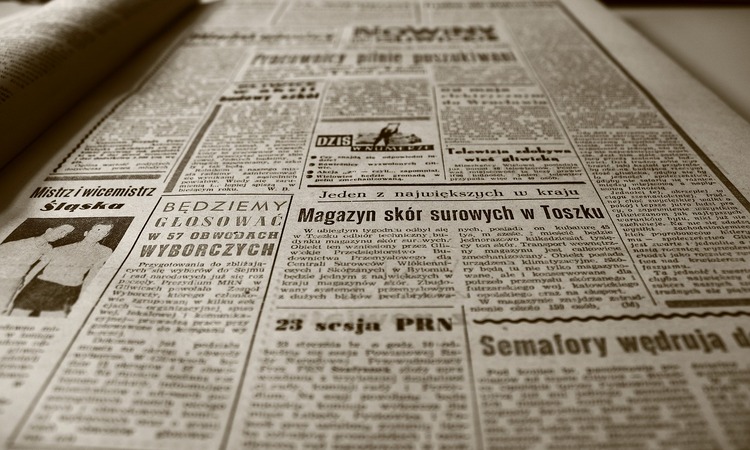 Periódico antiguo