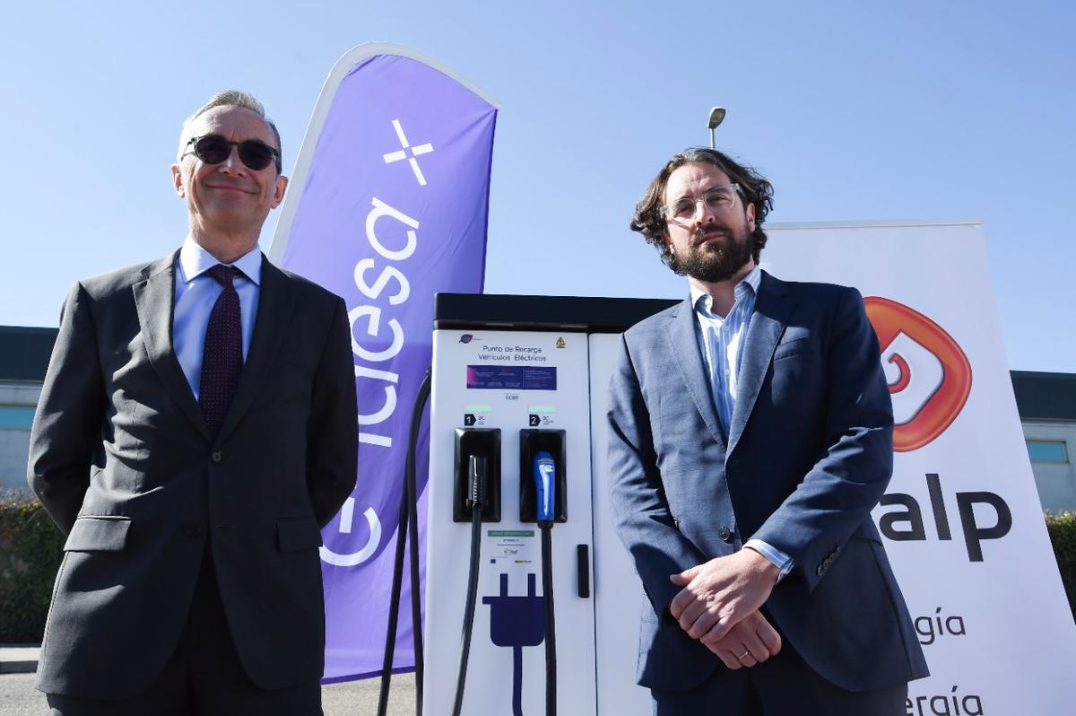 Izq a dcha: Josep Trabado, director general de Endesa X, y Miguel Gil, Director Gas&Power de Galp en España