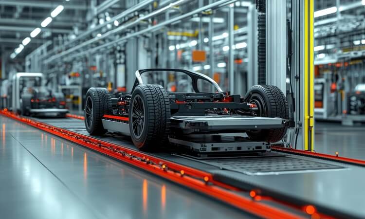 Los vehículos eléctricos pierden peso en la producción de vehículos en España