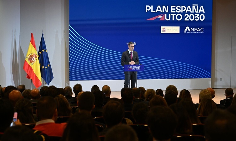 Pedro Sánchez presenta el Plan Auto 2030