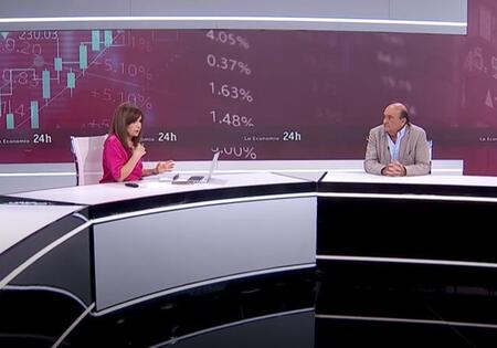 Víctor García Nebreda, entrevistado en el programa "La Economía" del Canal 24 Horas