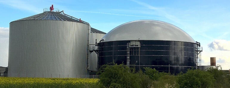 Depósito de biogas