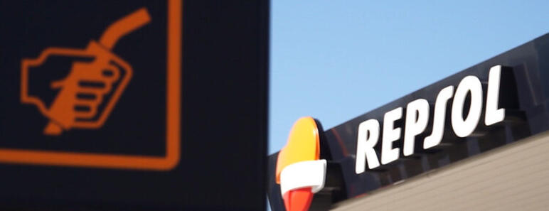 Estacion de servicio de Repsol