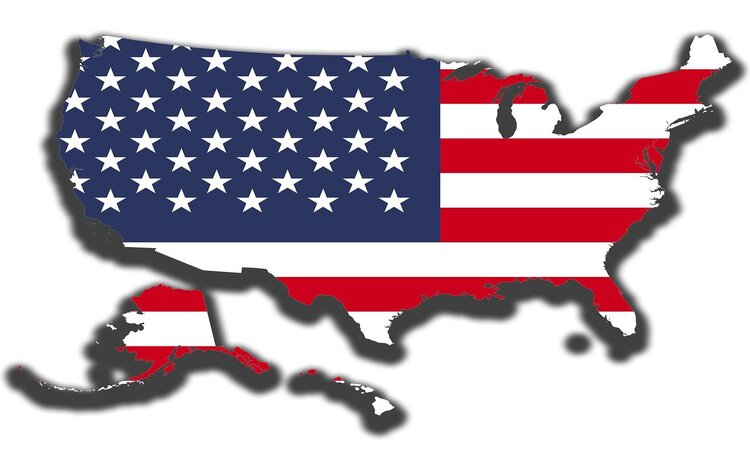 Mapa de Estados Unidos